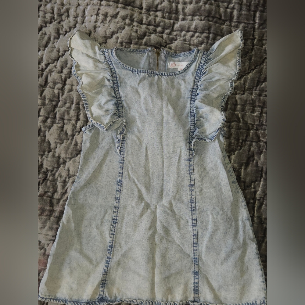 GBgirls Denim Washed Dress Sz 2T